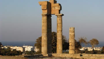 Τρισδιάστατη τεκμηρίωση του ναού του Πυθίου Απόλλωνα στη Ρόδο