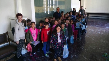 Επίσκεψη μαθητών  του 5ου ΔΣ Πόλεως Ρόδου  στην Περιφέρεια Νοτίου Αιγαίου 