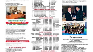 Τριάντα χρόνια προσφοράς του ΓΑΟ TAE KWON DO Ρόδου