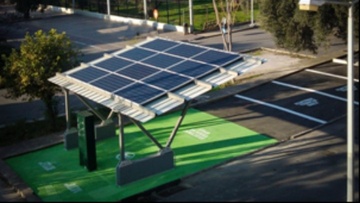 Εγκατάσταση ηλιακού σταθμού φόρτισης ηλεκτροκίνητων οχημάτων στην Τήλο
