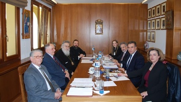 Συνάντηση του Τομεάρχη Τουρισμού της Ν.Δ. κ. Μάνου Κόνσολα για την ανάπτυξη του θρησκευτικού τουρισμού με τον Μητροπολίτη Δωδώνης