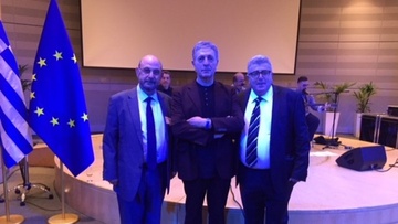 Ο Βαγγέλης Μανδρακός εκπροσώπησε το Δήμο Ρόδου στις εορταστικές εκδηλώσεις στο Ευρωπαϊκό Κοινοβούλιο