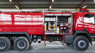 Υπερσύγχρονο πυροσβεστικό όχημα στο αεροδρόμιο Ρόδου