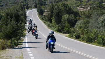 Προσκύνημα στην Παναγία Υψενή από την λέσχη φίλων μοτοσυκλέτας Ρόδου