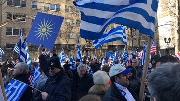 Μαζί με όλη την Ομογένεια,  οι Δωδεκανήσιοι βροντοφώνησαν:  “Η Μακεδονία είναι ελληνική”