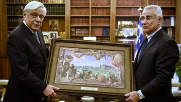 Στο Προεδρικό Μέγαρο ο Καλυμνιακής καταγωγής Δήμαρχος του Τάρπον Σπρινγκς Κρις Αλαχούζος