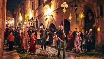Μεσαιωνολόγιο:   Τα βυζαντινά έθιμα του Πάσχα