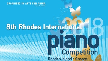 8ος Διεθνής Διαγωνισμός Πιάνου Ρόδου-Arte Con Anima