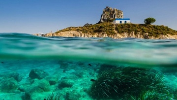 Το νησί με το εκκλησάκι στην Κω (φωτορεπορτάζ)