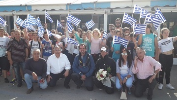 Η αποστολή της Axion Hellas έφτασε στην Κάρπαθο