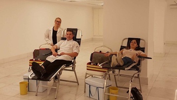 Εθελοντική αιμοδοσία στο ξενοδοχείο Mitsis Alila Resort & Spa