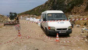 Aπομάκρυνση επικίνδυνων απορριμμάτων – αμιαντοσωλήνες στην Πάτμο
