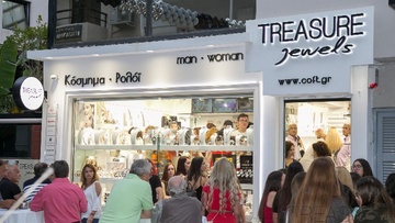 Η οικογένεια Treasure Jewels & More καλωσορίζει το νέο της κατάστημα στη Ρόδο