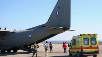 Αερομεταφορά 33χρονου από την Κω στο Ηράκλειο