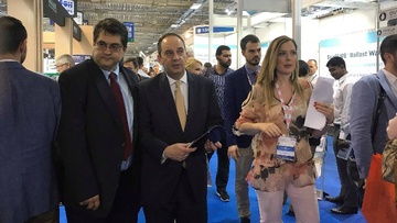  Στη μεγάλη ναυτική έκθεση «Ποσειδώνια 2018» ο Χ. Κόκκινος 
