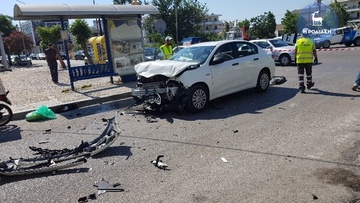 Νέο τροχαίο ατύχημα στην πόλη της Ρόδου