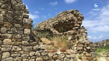 Γέμισε αγριόχορτα ο Πύργος Αμάρτου στην Κρητηνία