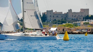 Σε εξέλιξη ο διεθνής ιστιοπλοϊκός αγώνας «Rodos Cup 2018»