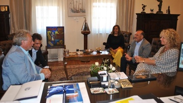 Εθιμοτυπική συνάντηση με τον πρόεδρο του Δικηγορικού Συλλόγου Βρυξελών είχε ο δήμαρχος Ρόδου