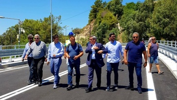 Ολοκληρώθηκε και δόθηκε στην κυκλοφορία η νέα γέφυρα Αφάντου. ''Οι στόχοι κερδίζονται με δουλειά'', δηλώνει ο Περιφερειάρχης