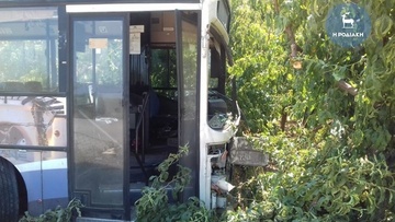 Τροχαίο ατύχημα με  λεωφορείο της  «ΡΟΔΑ»