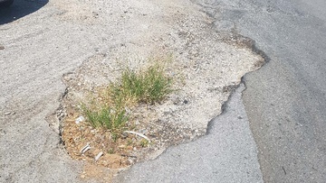 Μια ακόμη λακκούβα στη Ρόδο
