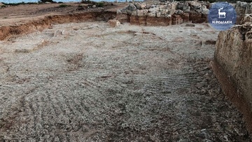 Ανακαλύφθηκαν αρχαιότητες στους Πεύκους της Λίνδου (φωτορεπορτάζ)