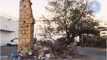 Σε σκουπιδότοπο μετατράπηκε το μνημείο στη Ρόδου - Λίνδου