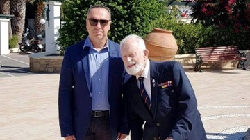 Βρετανός ναύτης 100 ετών στις  εκδηλώσεις για το «Βασίλισσα Όλγα»