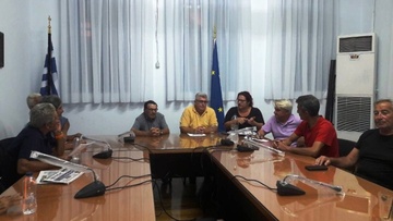 Την Τήλο επισκέφθηκε ο αντιπ/άρχης Φιλήμονας Ζαννετίδης
