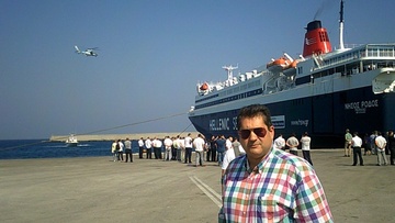 Στις ασκήσεις για σεισμούς και πλημμύρες στη Ρόδο ο Χ. Κόκκινος