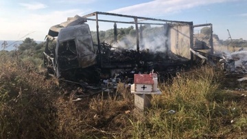 Τραγωδία στην Καβάλα: 11 άνθρωποι κάηκαν ζωντανοί σε τροχαίο