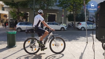 Περιπολίες αστυνομικών με ποδήλατα στη Ρόδο