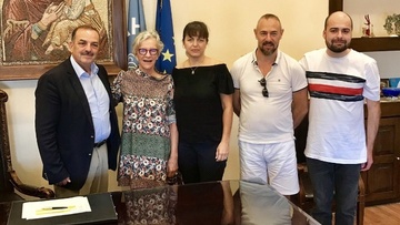 Θερμές ευχαριστίες προς την αντιδήμαρχο Μαρίζα Χατζηλαζάρου από Γάλλους δημοσιογράφους