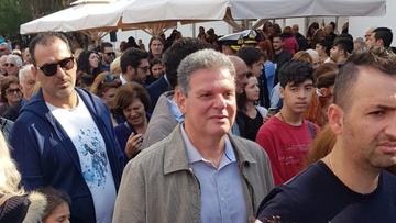 Στις εκδηλώσεις εορτασμού του Πανορμίτη μετέβη ο Μανώλης Γλυνός