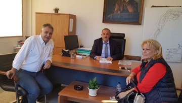 Κατασκευή νέου δικτύου λυμάτων στο κλειστό Γυμναστήριο Καλυθιών