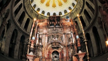 Ομιλία της Τόνιας Μοροπούλου για την αποκατάσταση του Ιερού Κουβουκλίου