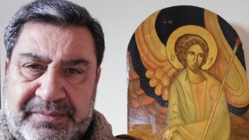 Ο κοινοτάρχης της Ρόδου που ζωγραφίζει τους Αγίους!