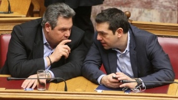 «Σ Ι Κ Ε» θέατρο για δύο ρόλους η χθεσινή  συμφωνία και οι δηλώσεις Τσίπρα, Καμμένου