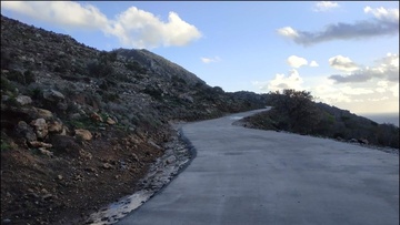 Ολοκληρώθηκε η πρώτη φάση εργασιών στο δρόμο από Μανδράκι προς ηφαίστειο Νισύρου