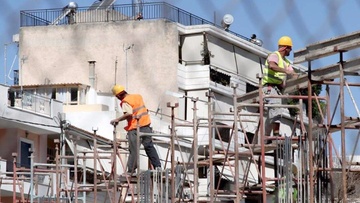 ΕΛΣΤΑΤ: Αύξηση 50,7% κατέγραψε η οικοδομική δραστηριότητα