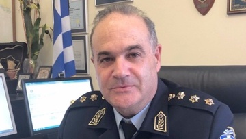Συγχαρητήρια του δημάρχου Ρόδου στον αστυνομικό διευθυντή, Μιχάλη Καληωράκη