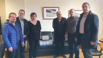 Οι φοροτεχνικοί προσέφεραν ιατρικό εξοπλισμό  στο Νοσοκομείο της Ρόδου