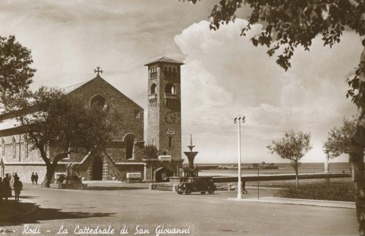 Ο Ναός του Σαν Τζιοβάννι στο τέλος του Μεσοπολέμου, μετέπειτα Ναός του Ευαγγελισμού που αγιογραφήθηκε από τον Φώτη Κόντογλου και τους μαθητές του  