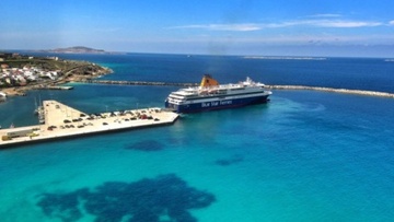 Στην Κάσο σήμερα για πρώτη φορά το Blue Star Patmos