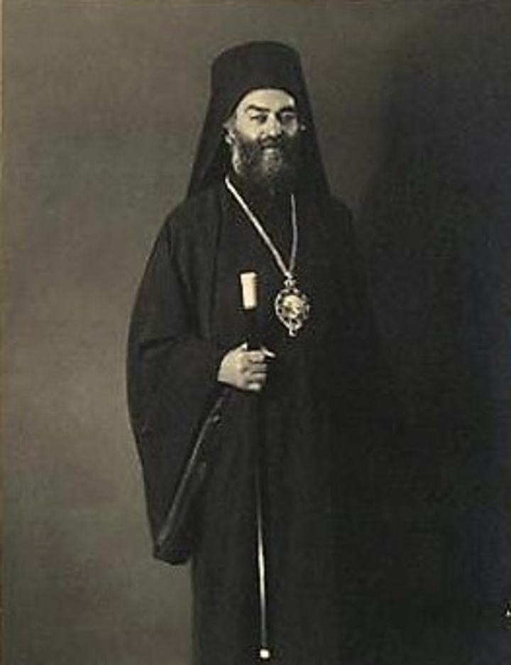 Ο μητροπολίτης Ρόδου Τιμόθεος-Φωτό ΕΛΙΑ 1937 