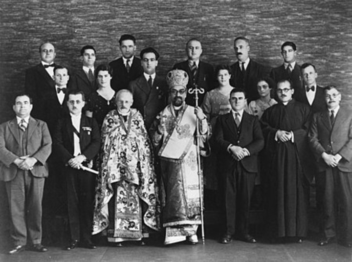 Ο αρχιεπίσκοπος Αυστραλίας Τιμόθεος-Μπρίσμαν 1935 
