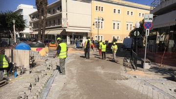 Ρόδος: Ολοκληρώθηκαν τα έργα επί των οδών Γρηγορίου Λαμπράκη και Ηρώων Πολυτεχνείου
