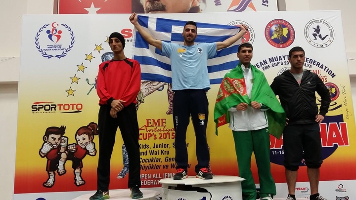 Το 2015 στην Αττάλεια της Τουρκίας όπου στέφθηκε Πρωταθλητής Ευρώπης