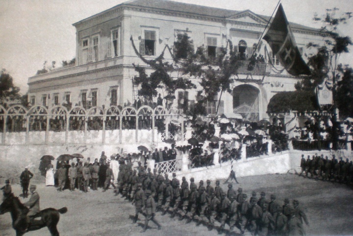 Το Τουρκικό Διοικητήριο μετατρέπεται σε Ιταλικό. Μάιος 1912 